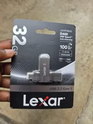 Lexar 32gb Jumpdrive D400 Dual Drive Usb 3.2 Gen 1 Flash Drive.
