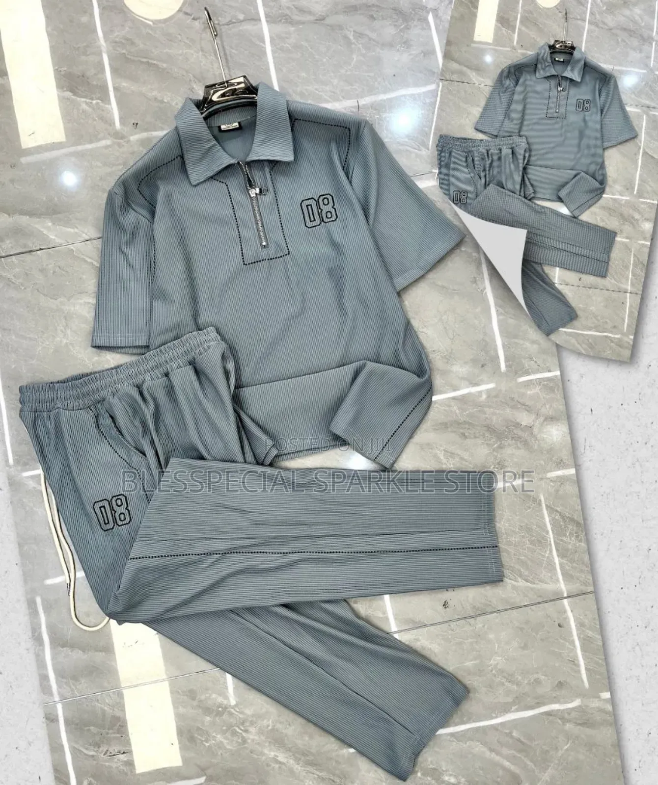 Men Thick Luxury Up- -Down Set–Built for Class, Designed for Respect