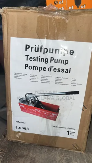 Rothenberger Rp 50 Manual Pressure Testing Pump – 60 Bar