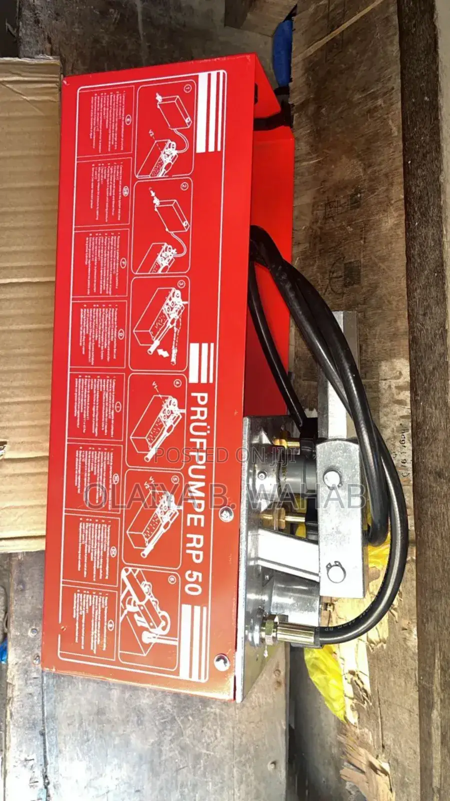 Rothenberger Rp 50 Manual Pressure Testing Pump – 60 Bar