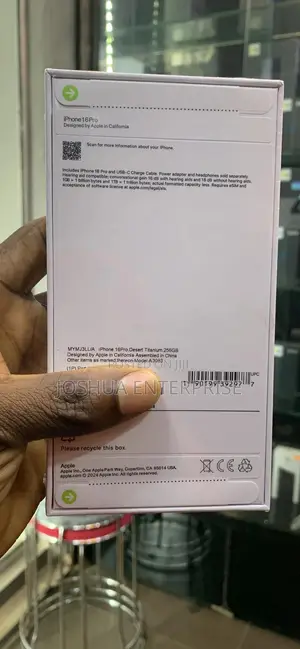 New Apple iPhone 16 Pro 256 GB