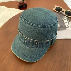 *Three Iron Demin Panel Caps | 