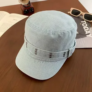 *Three Iron Demin Panel Caps | 