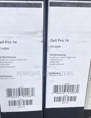 New Laptop Dell Pro 14 16GB Intel Core Ultra 7 SSD 256GB