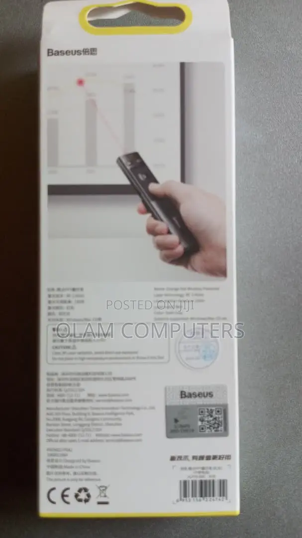 Baseus Orange Dot Wireless Presenter