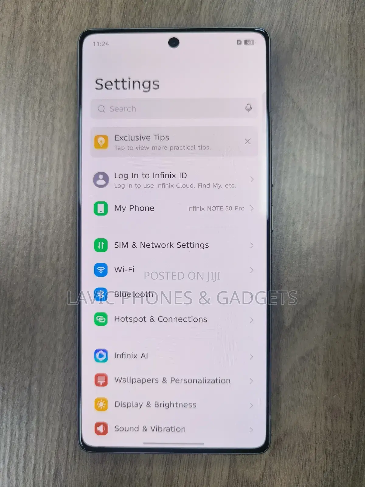New Infinix Note 50 Pro 256 GB Bronze