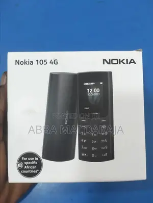 New Nokia 105 Black