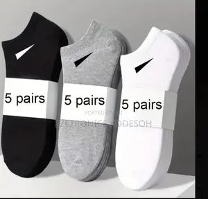 5 Pairs Men's Breathable Socks