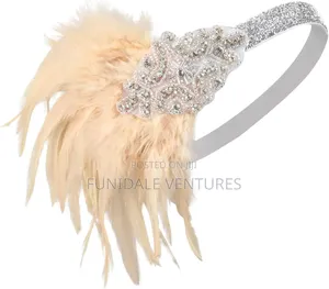 Champagne Gold and Silver Gatsby Hairband