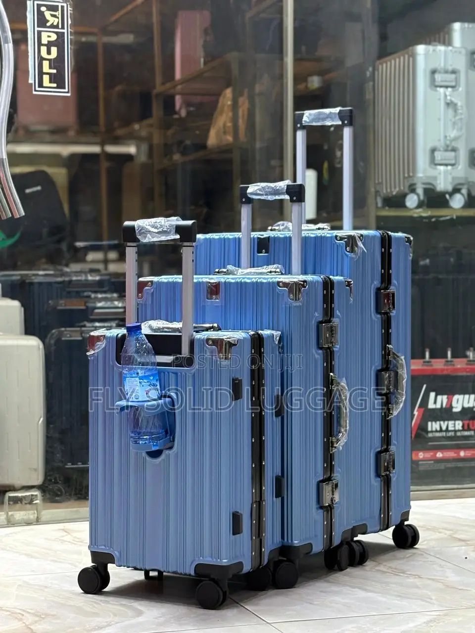 Fly Solid Aluminum Luggage Traveling Box