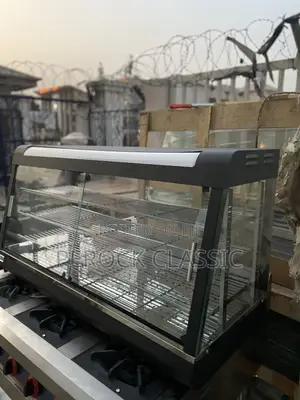 4ft Black Commercial Snacks Warmer