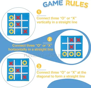 24pcs Tic Tac Toe Game
