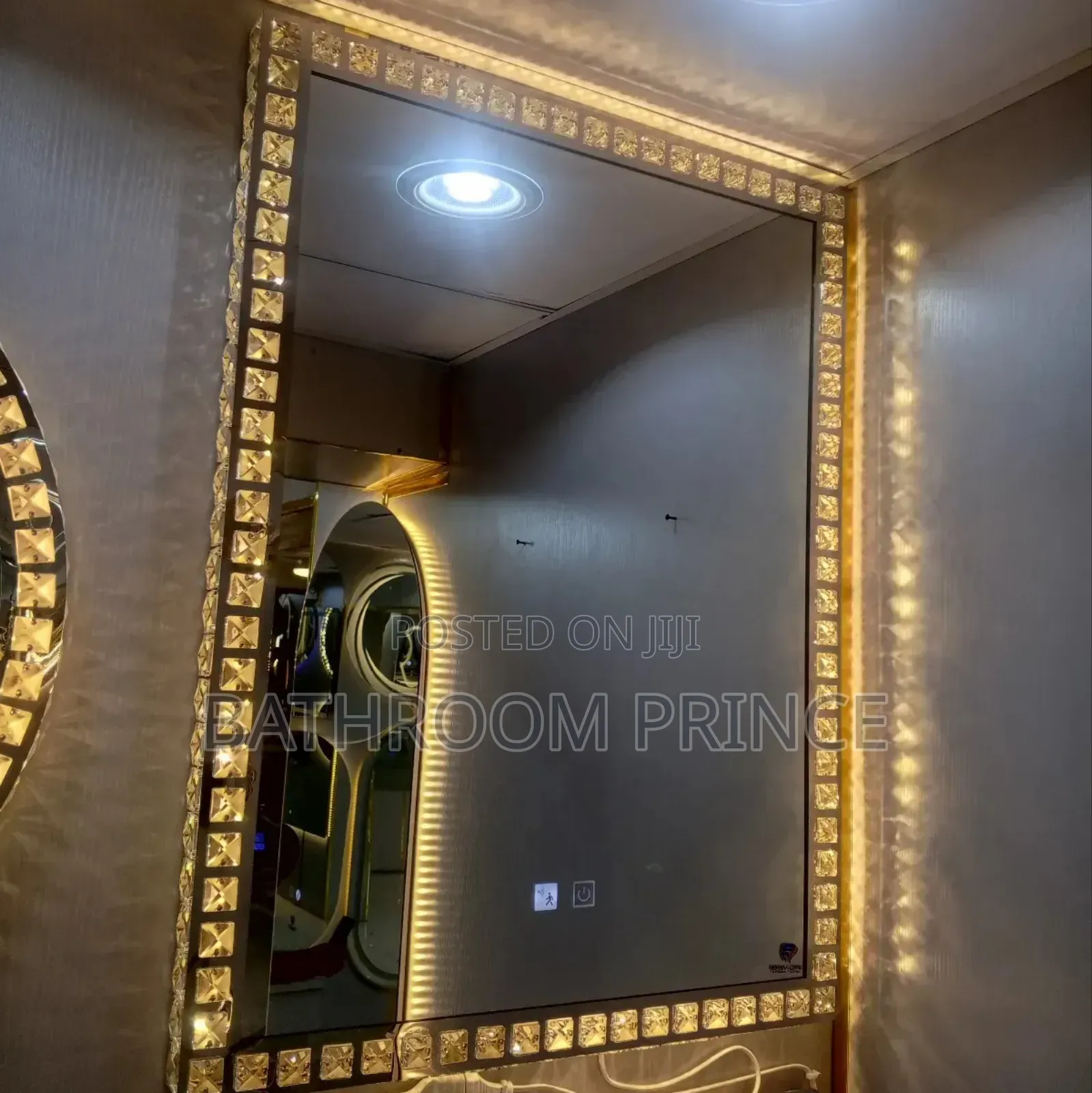 3 Light Sensor Led Mirror (80×60)