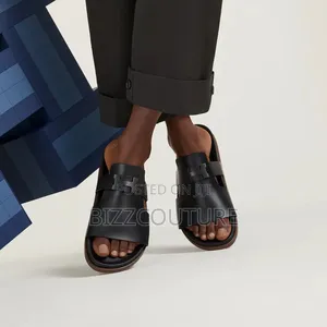 Original Hermes Leather Sandals Available In Store