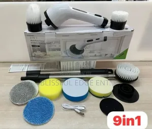 9 in 1 Electric Cleaning Brush Set