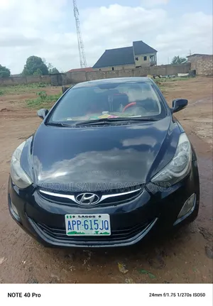 Hyundai Elantra 2013 Black