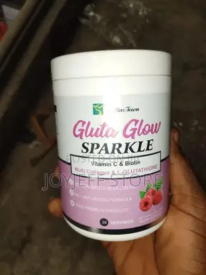 Gluta Glow Sparkle Vitamin C Biotin, Multi Collagen L-Glutathione