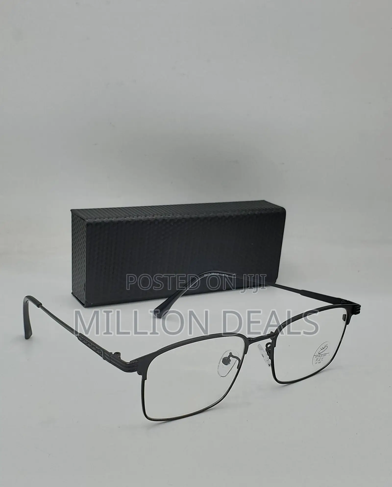 Rectangle Classes Retro Men's Glasses
