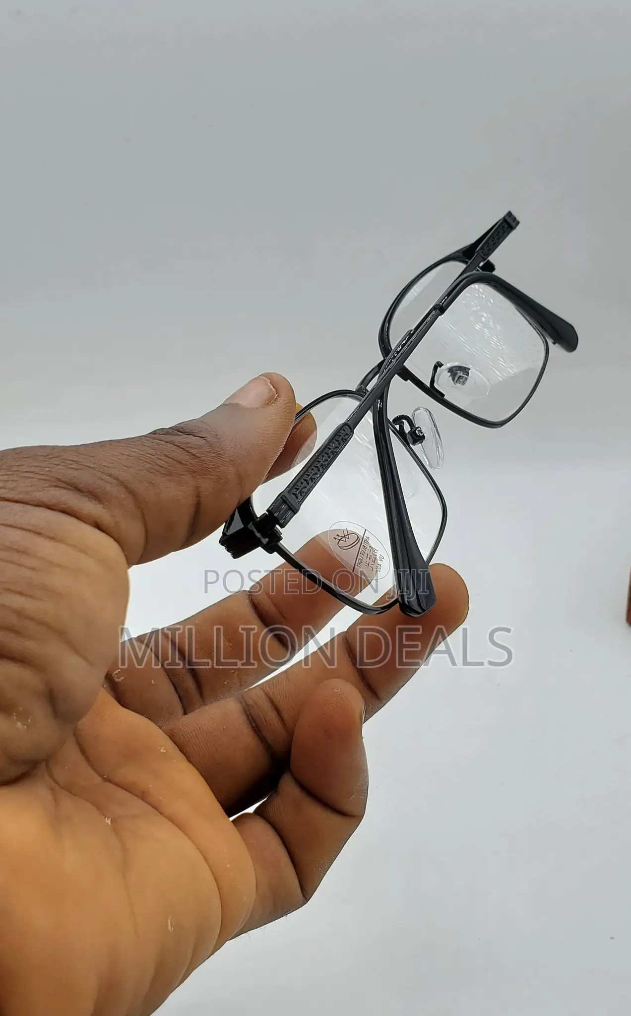 Rectangle Classes Retro Men's Glasses