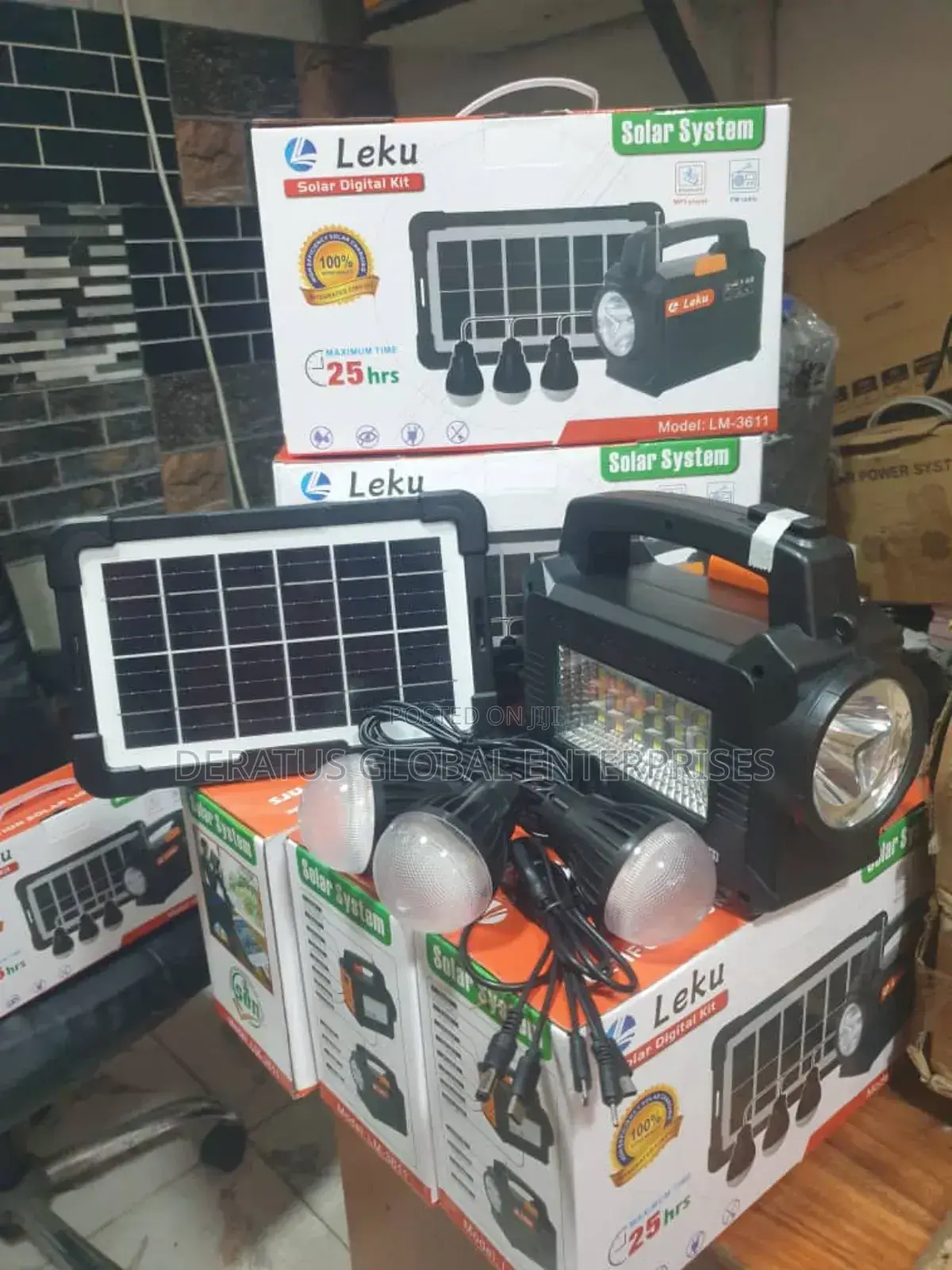 Portable Multifunction Solar Kit System