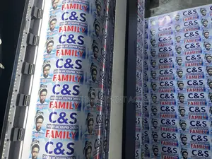 Packaging Label Printing, Sav Sticker, Transparent Sticker, Uv Print