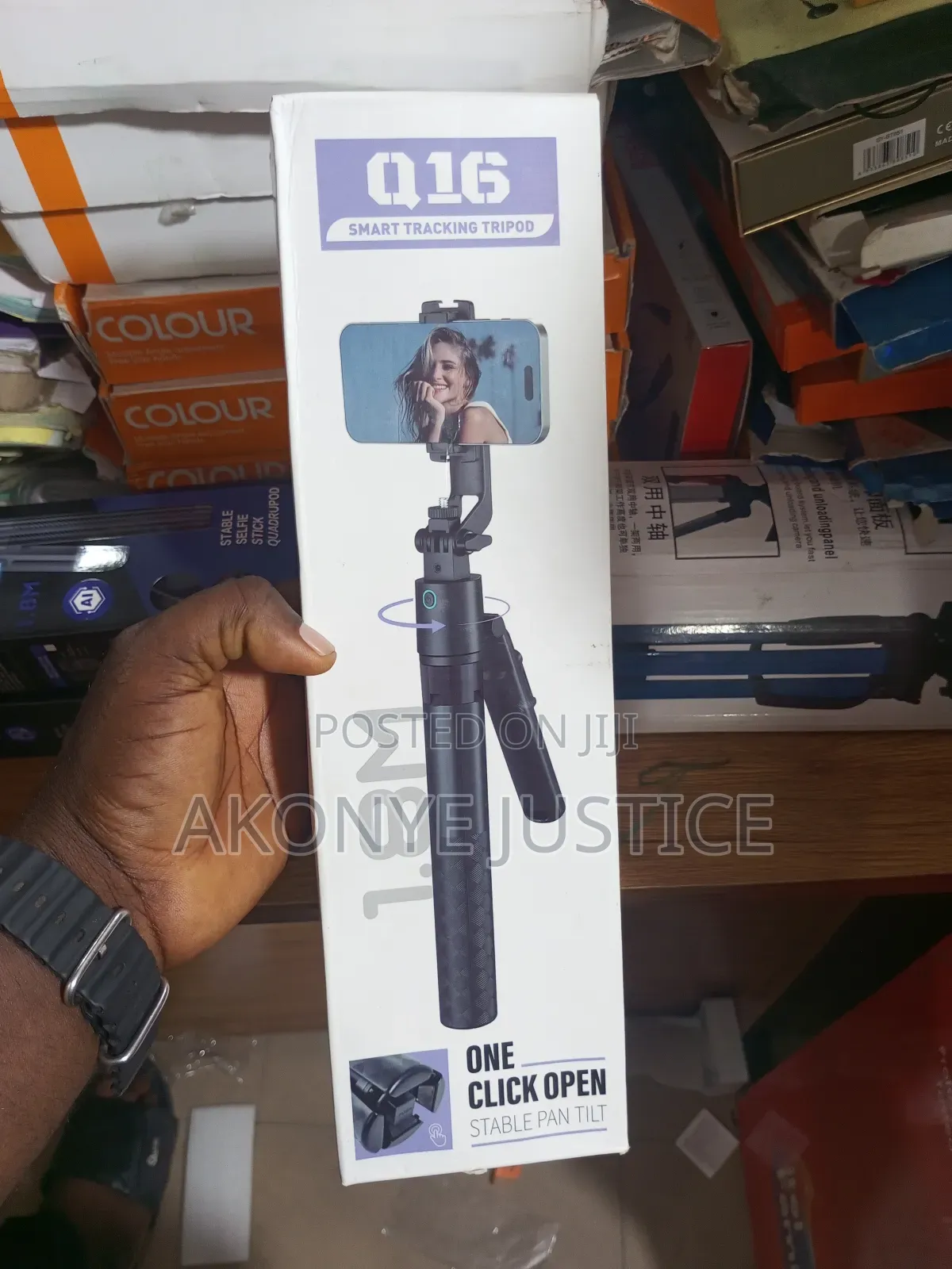 Q16 Object Tracking Tripod Stand