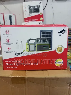 Itel Solar Light System With Speaker