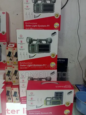 Itel Solar Light System With Speaker