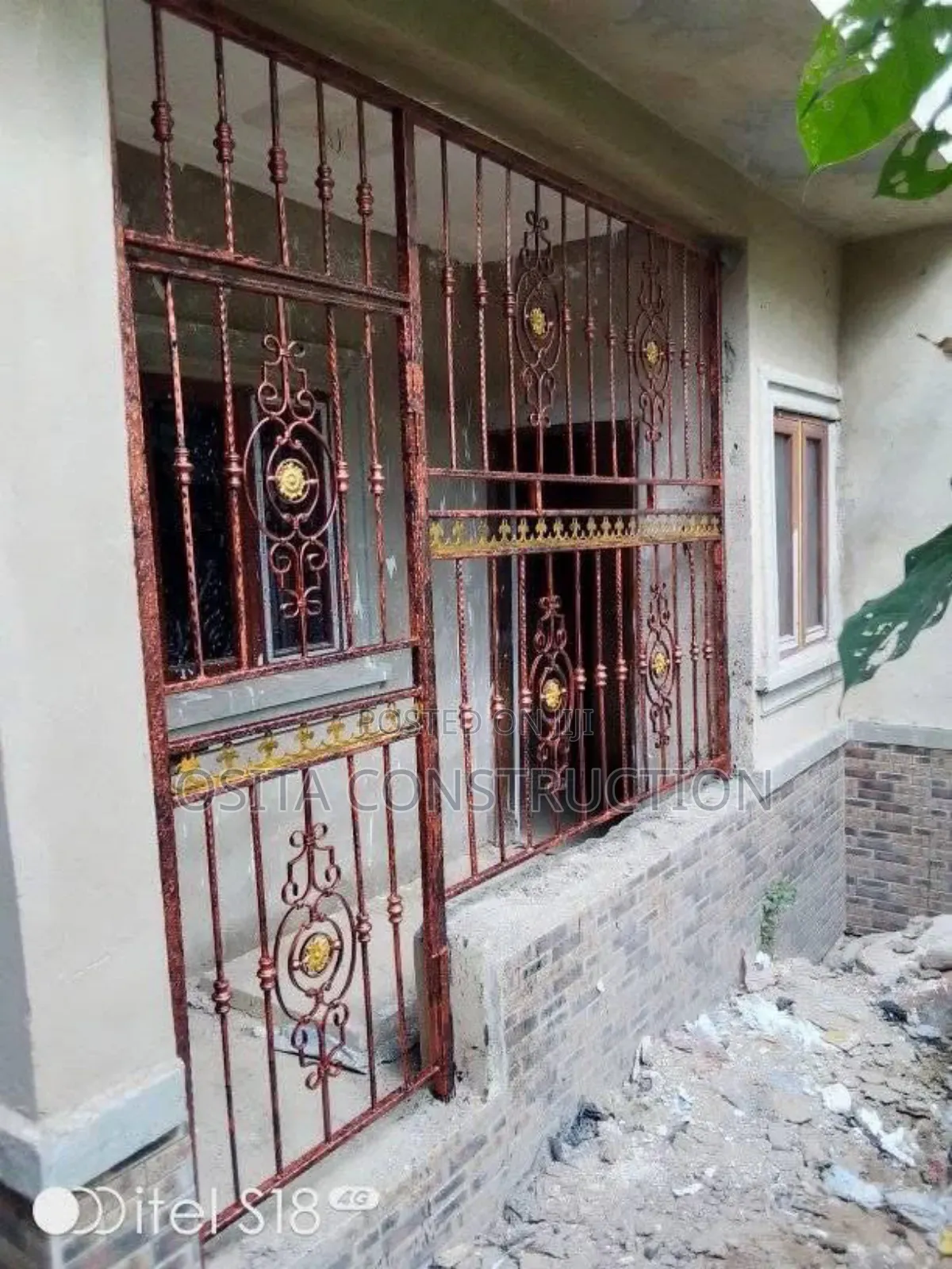 Burglary Protector Wrought Iron