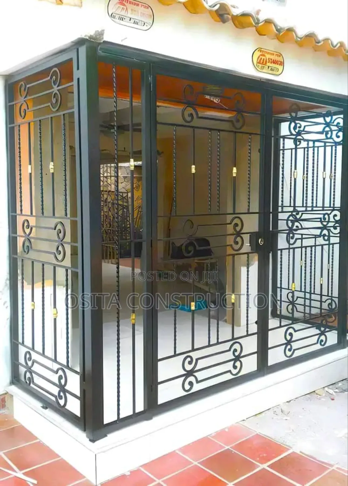 Burglary Protector Wrought Iron