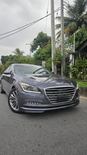 Hyundai Genesis 3.8 4dr Sedan AWD (3.8L 6cyl 8A) 2015 Blue