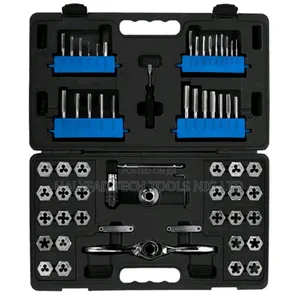 62 PCS Tap and Die Set Unc/Unf/Metric