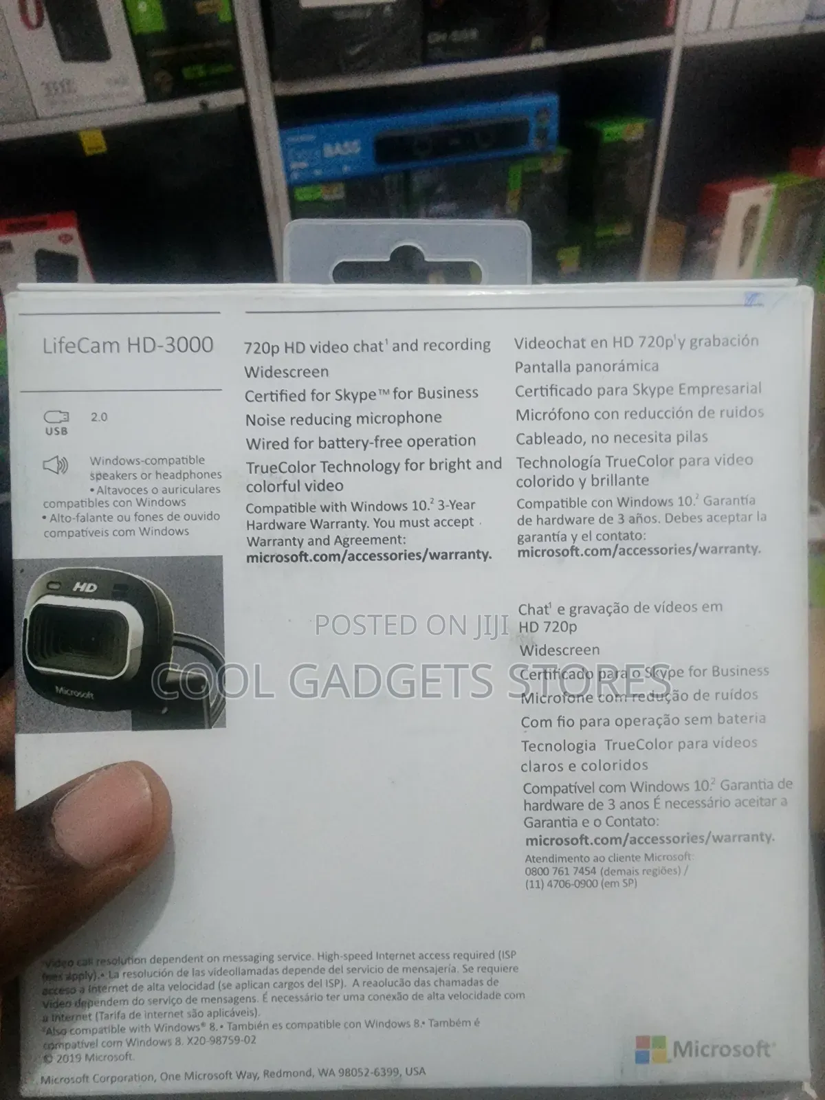 Microsoft Hd 3000 Webcam for Jamb, Nysc and Livestreams
