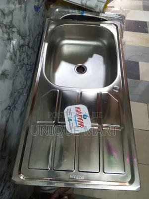 Stainless Steel Single Bowl and Single Tray Kitchen Sink