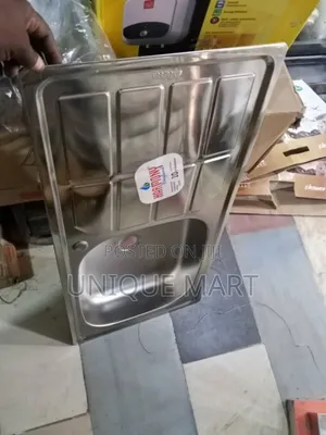 Stainless Steel Single Bowl and Single Tray Kitchen Sink