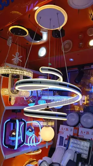 Single Microphone Chandelier Light It on 3 Colour