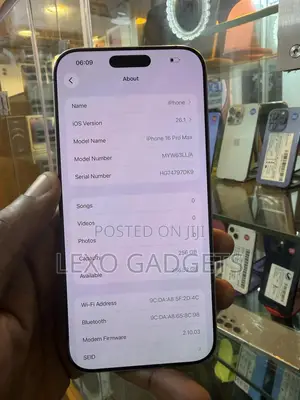 Apple iPhone 16 Pro Max 256 GB Silver