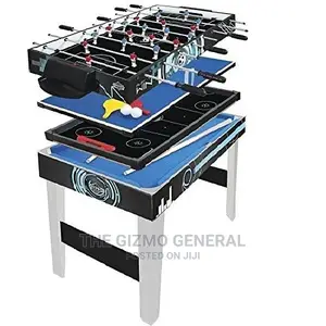 4 in 1 Multi Games Table Football Tennis Pool Hockey