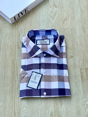 Classic Designer Short Sleeve Men Shirt