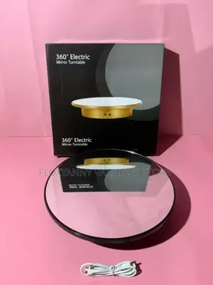 20 Cm Electric Rotating Display Turntable: