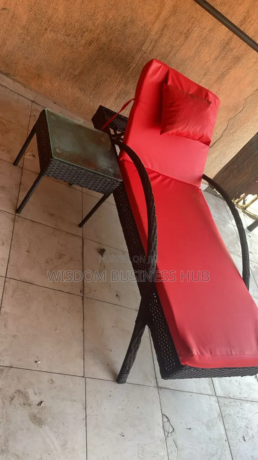 Swimming Pool Bed With Side Table