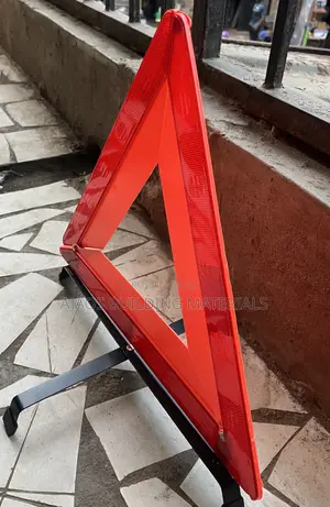 C Caution Warning Triangle Reflective