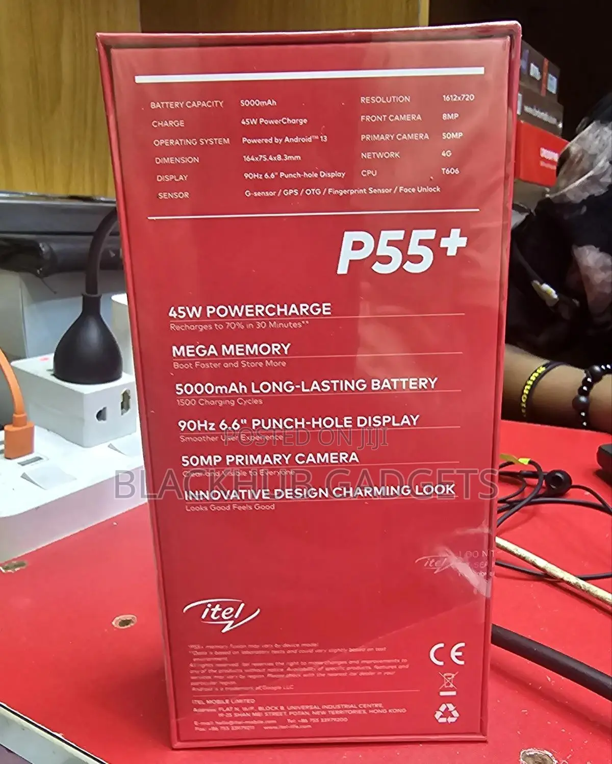 New Itel P55 Plus 128 GB