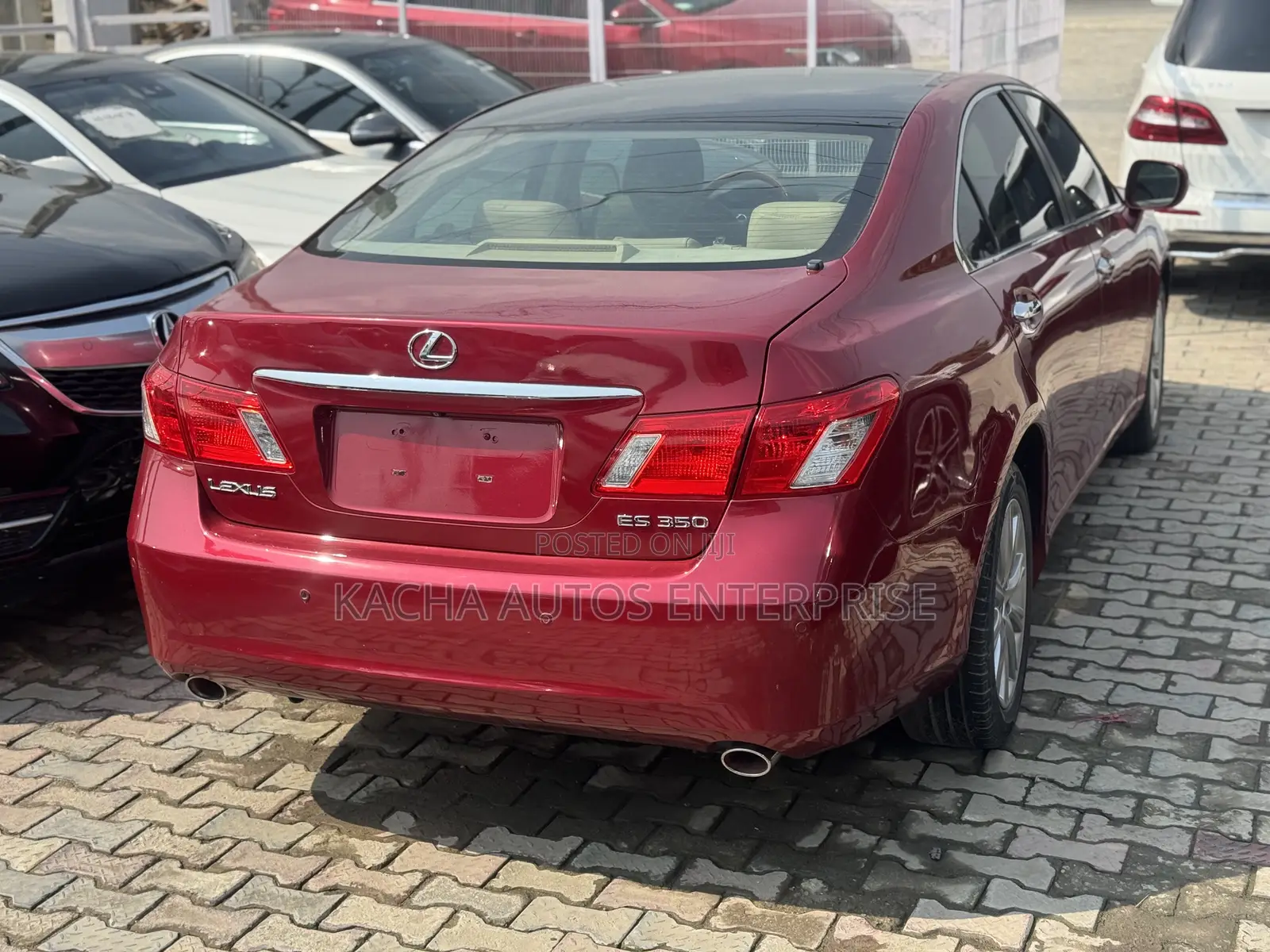 Lexus ES 350 2008 Red