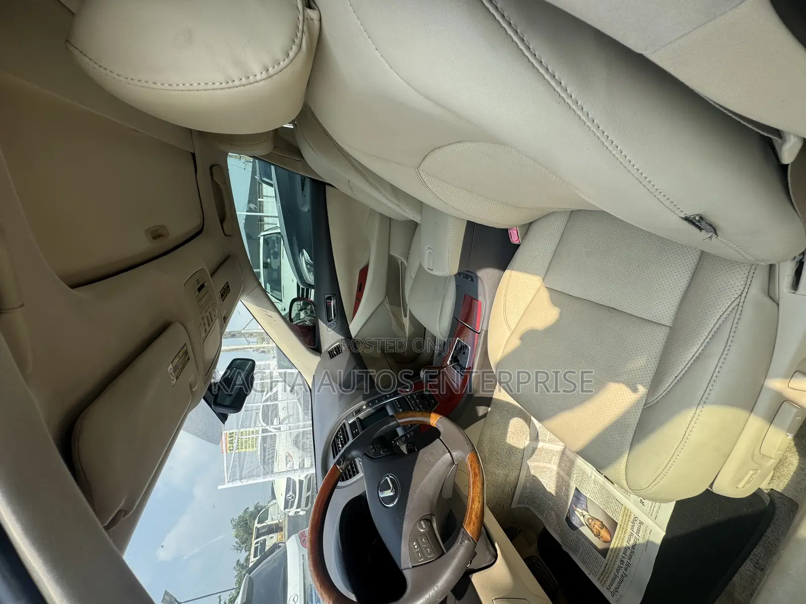 Lexus ES 350 2008 Red