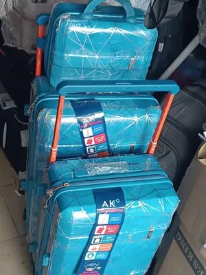 Ak Set of 3 Wide Pole Quality Luxury Luggage Boxes