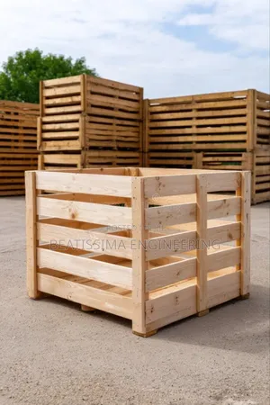 Wooden And Steel Crates For Packaging