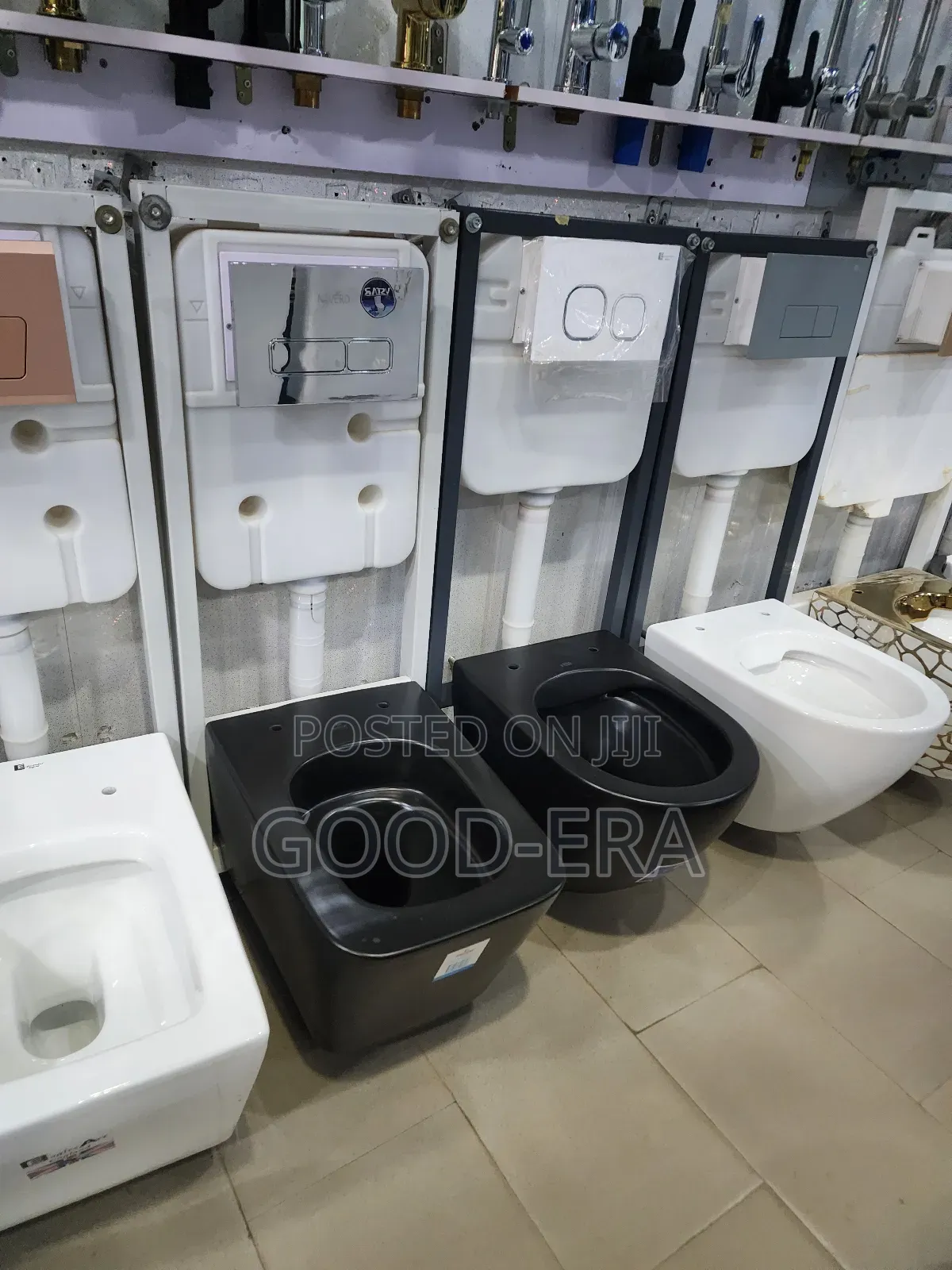 Black Wall Hung Conduit Wc