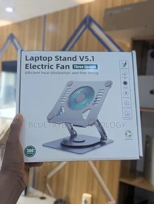 Laptop Stand V5.1 Electric Fan