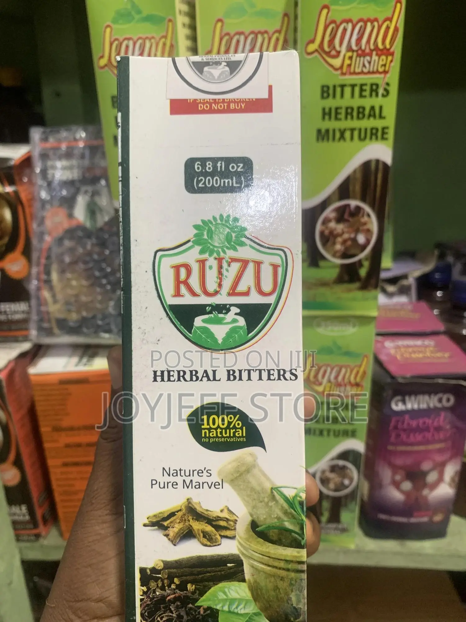Ruzu Herbal Bitters - 500ml